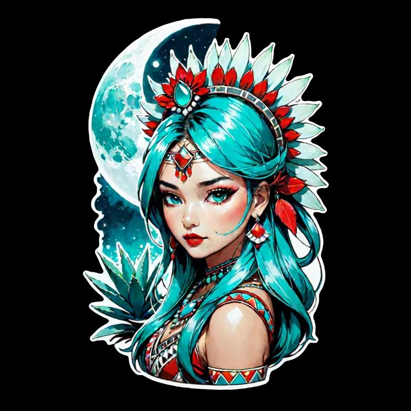 princesse indienne - aztek