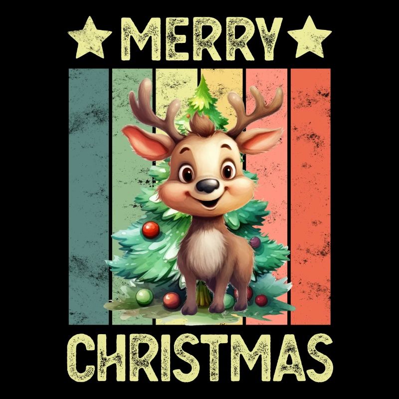 Joyeux renne de Noël