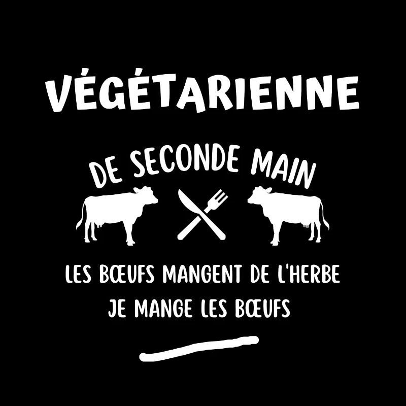 végétarienne de seconde main