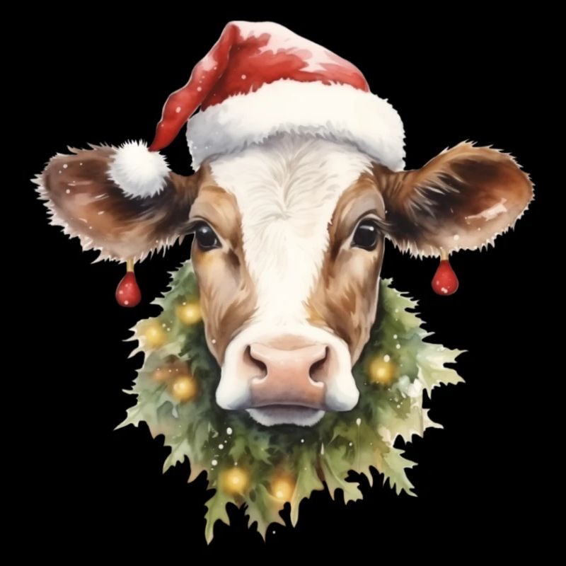 Weihnachtskuh