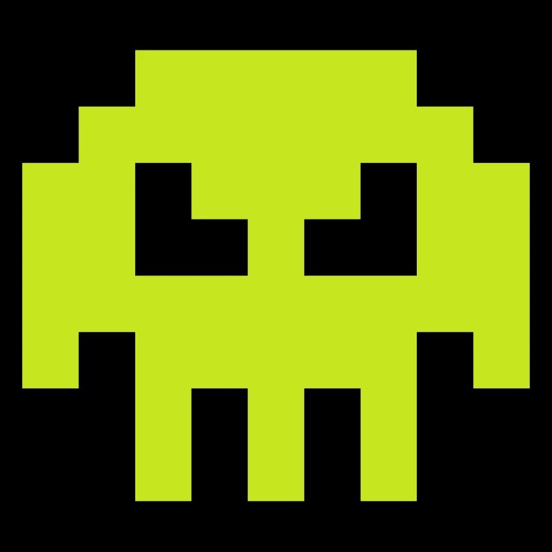 Alien Invader from Sapce (skull, plain)