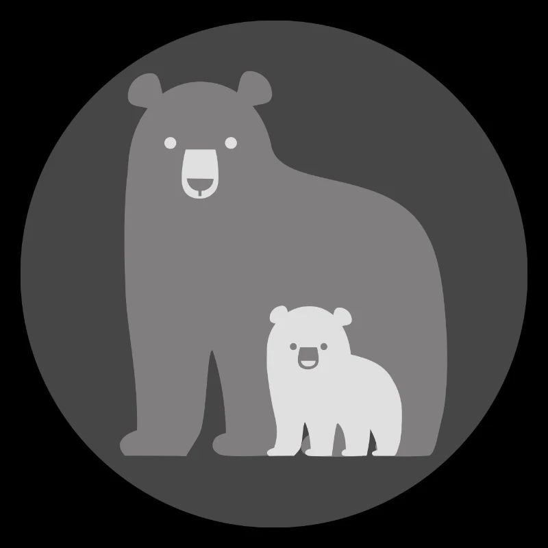 Daddy Bear Mom Bear Cool Gift for Daddy Mom
