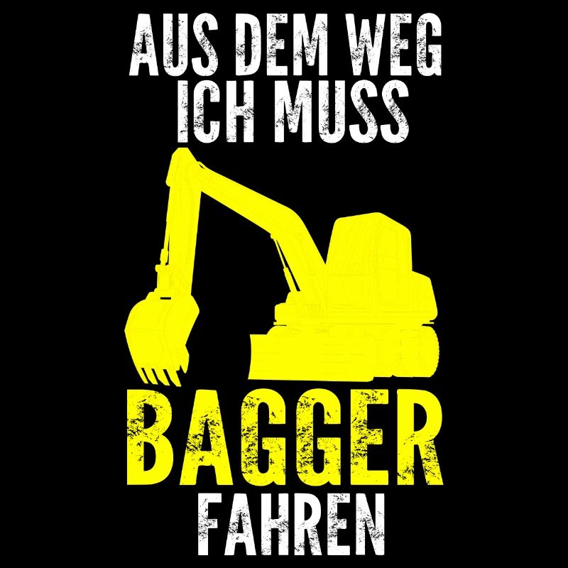 Baggerfahrer Bagger Fahrer Geschenk