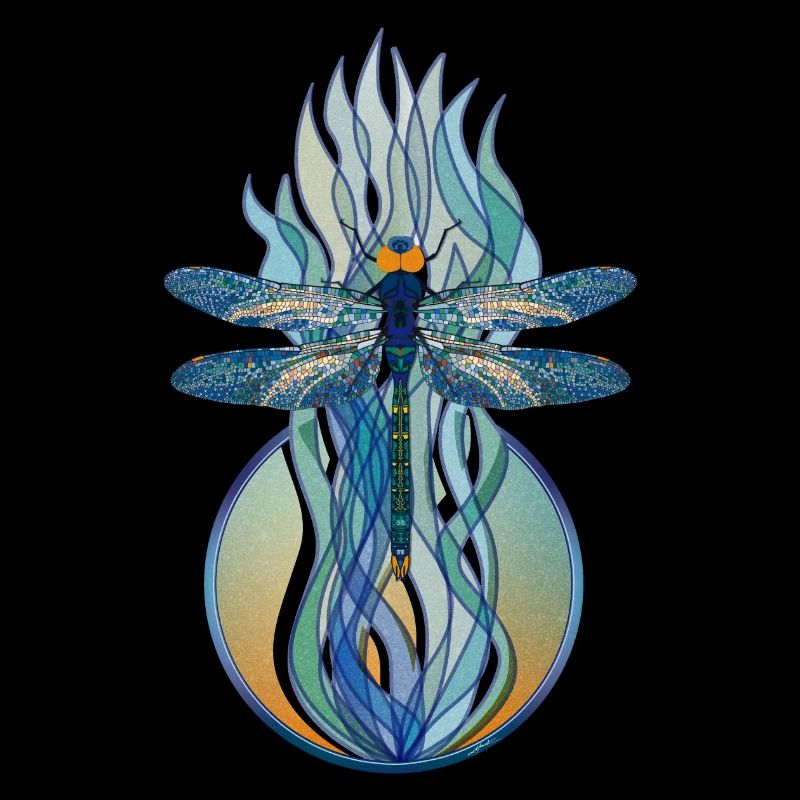 Libelle Jugendstil