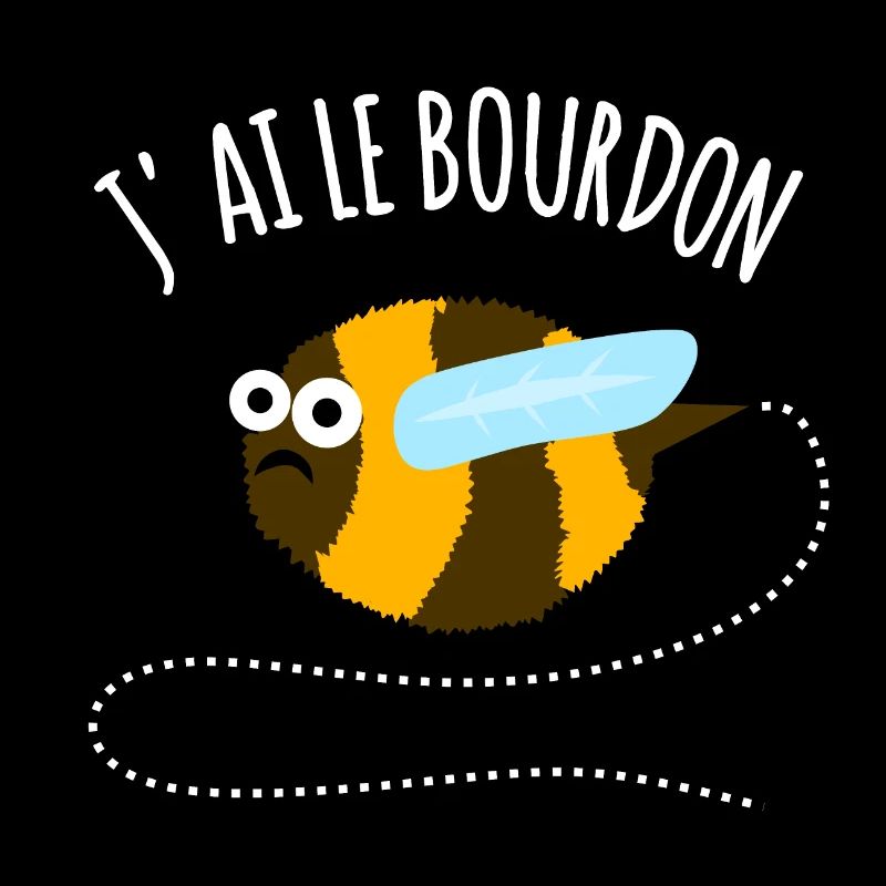J'ai le bourdon, jeu de mots