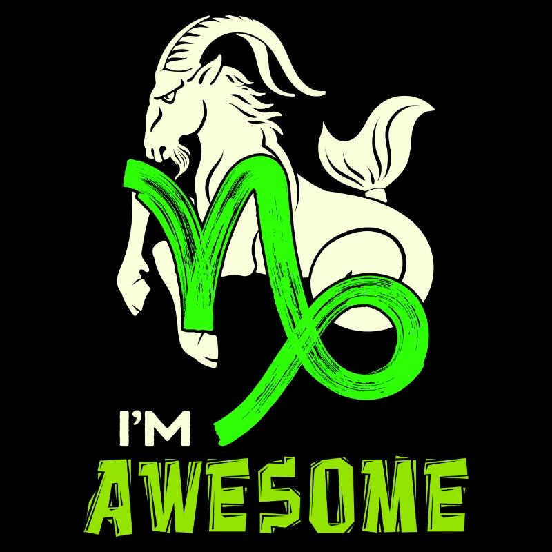 Cool Steinbock Statement Tierkreiszeichen Esoterik