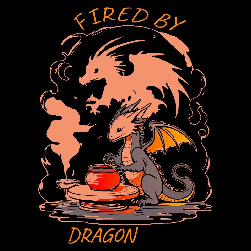 Dragon Forge - Fired by Magic Pottery Art