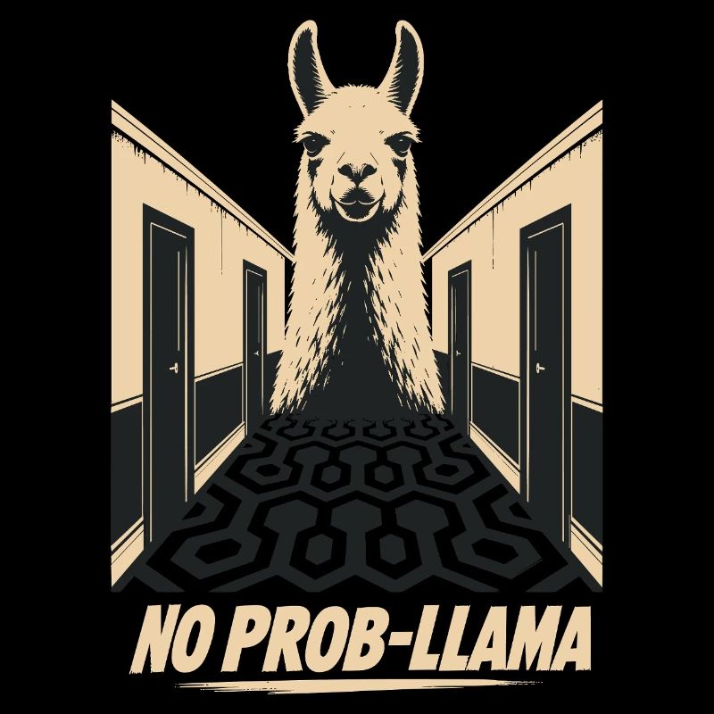 Llama They Bite You Regret Horror