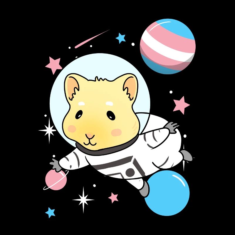 Cochon d’Inde transgenre dans l’espace Trans Prid