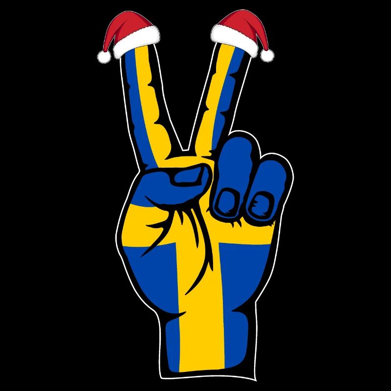 Suède Drapeau Noël Symbole de la paix
