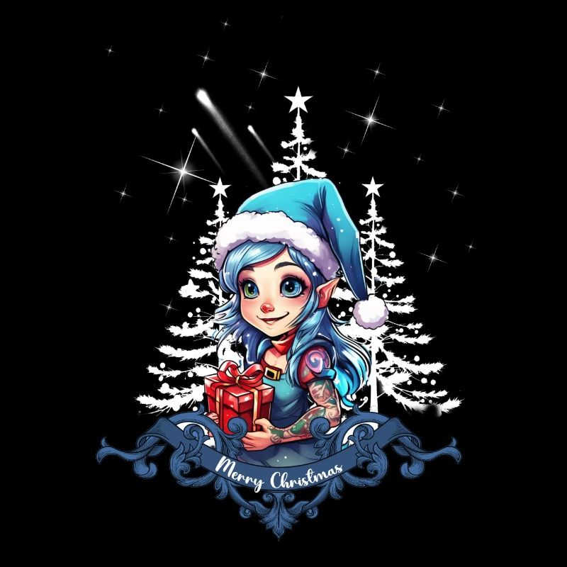 Fröhlicher Elf