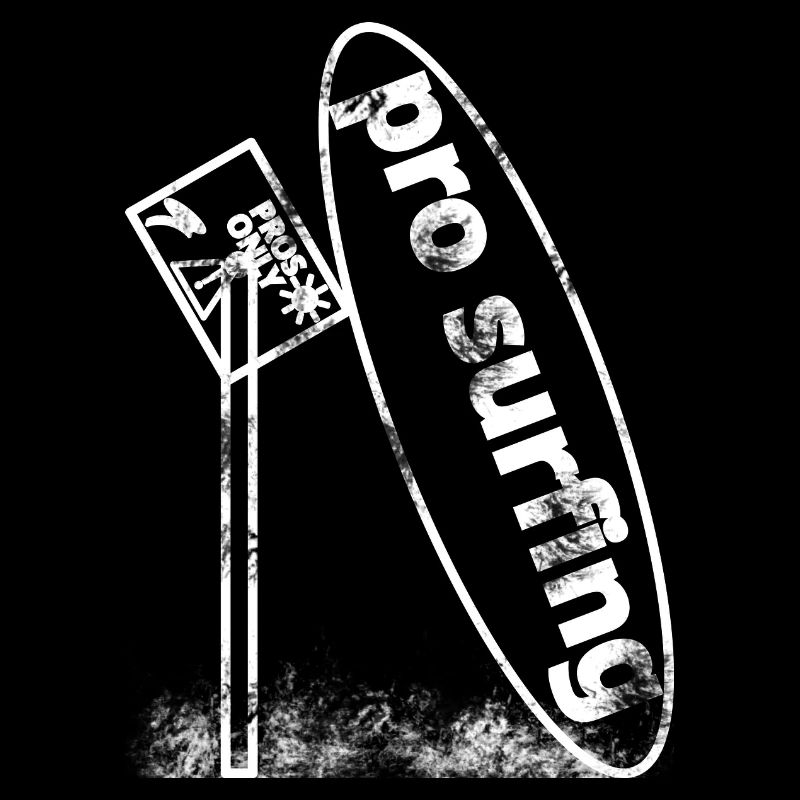 Verfallendes Surfbrett