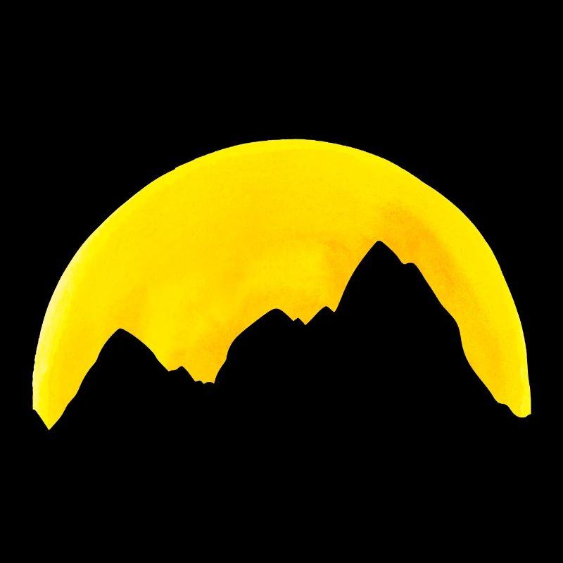 Montagnes Coucher de soleil