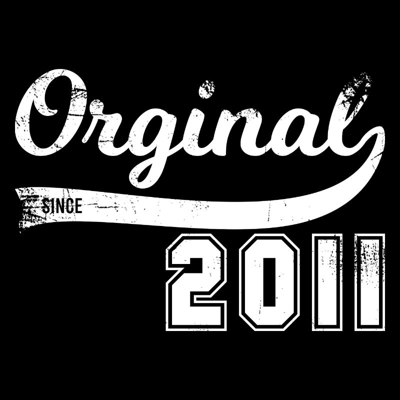Vintage Original since 2011 Geburtstag Retro