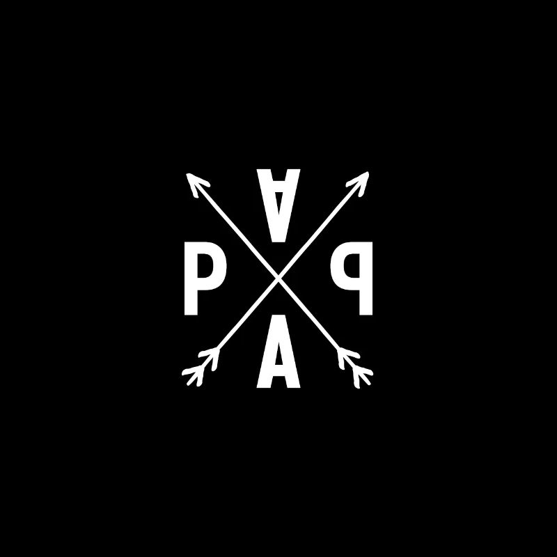 Logo de l'emblème de la déclaration de Best Dad