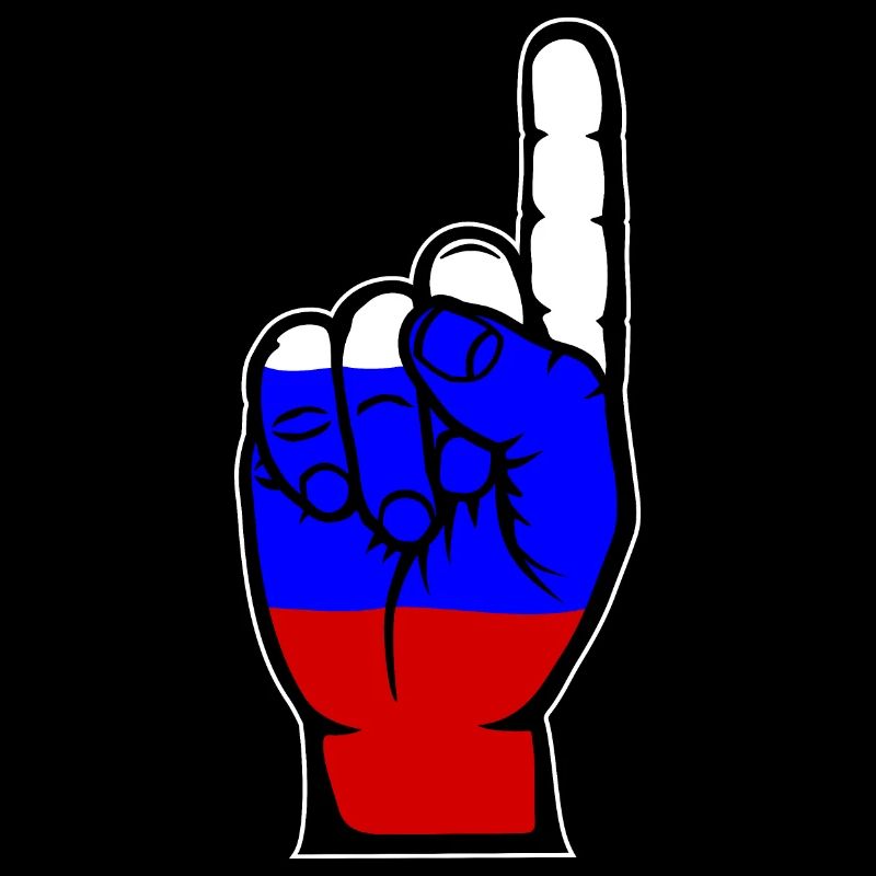 Drapeau russe numéro 1