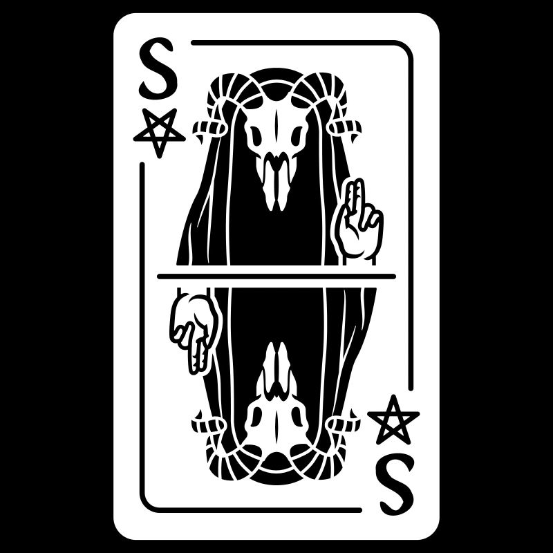 Devil Playing Card