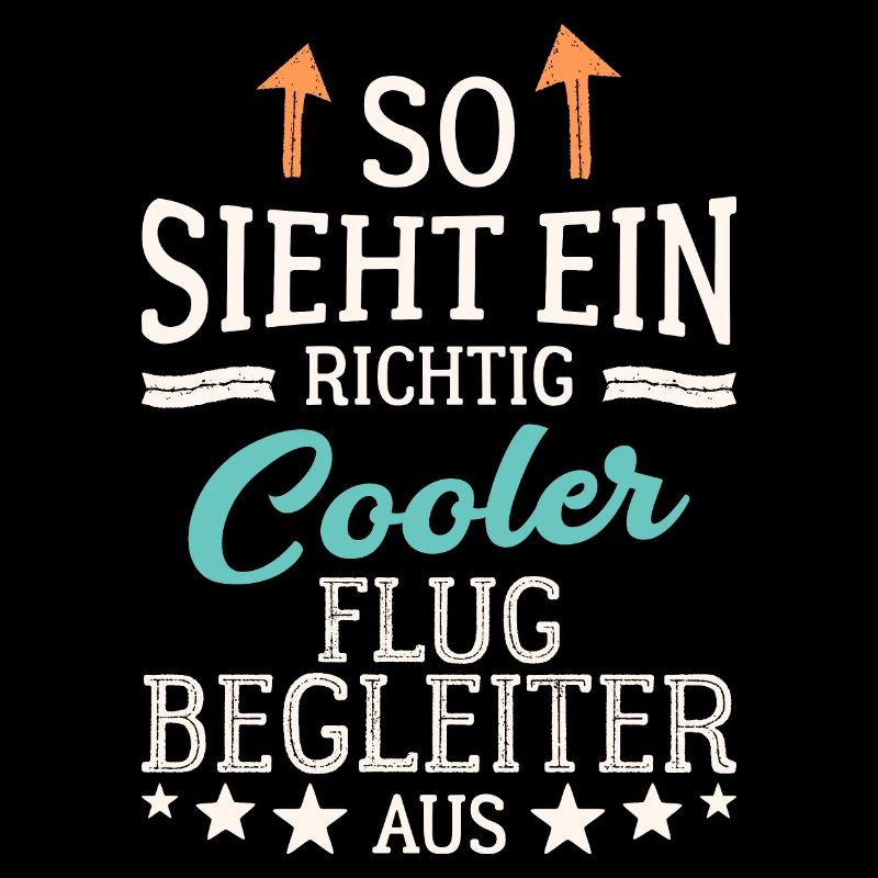 So sieht ein richtig cooler Flugbegleiter aus