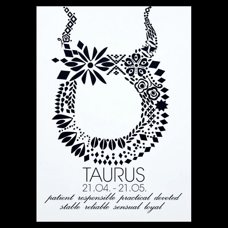 Taurus Flower Ornament