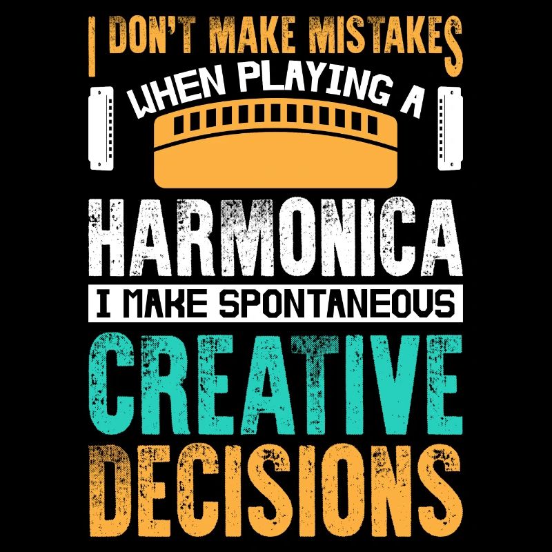 I Don't Make Mistakes When Playing Harmonica