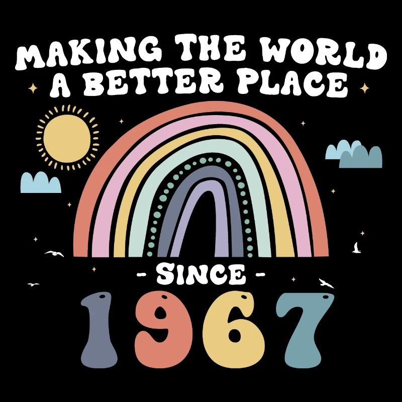 Die Welt seit 1967 besser machen, niedlich