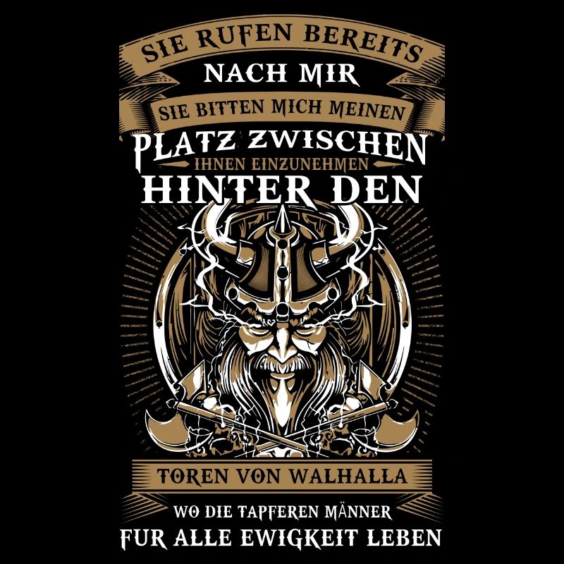 Sie warten bereits auf mich - Wikinger Design
