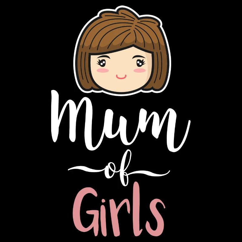 Mama von Mädchen Mutter Töchter Muttertag