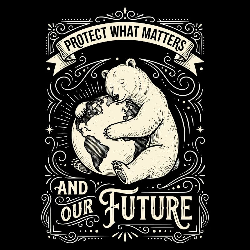 Panda Protection Future Ornament