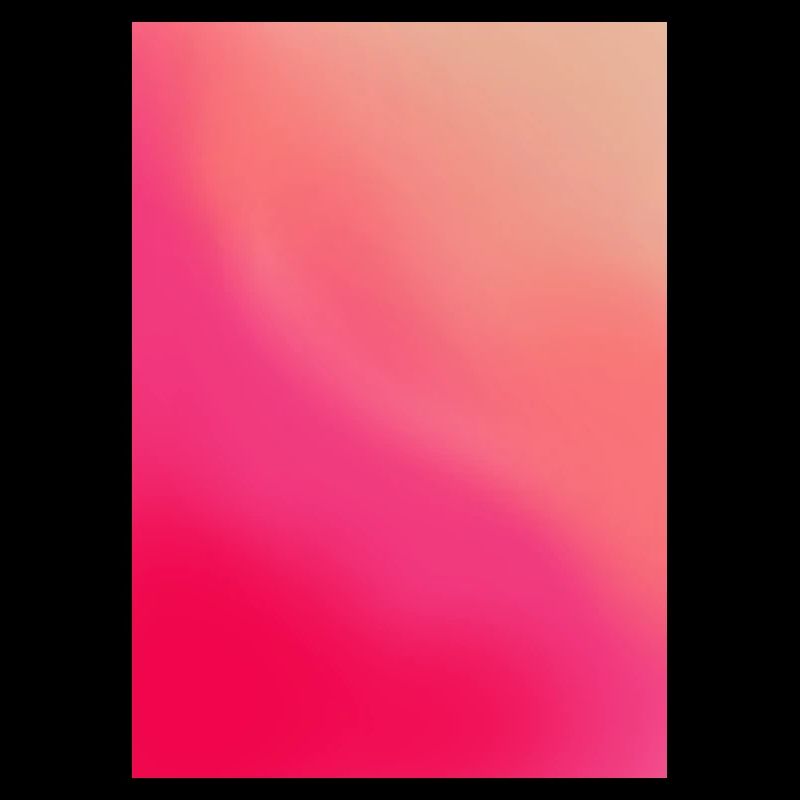 Gradient - Waves pink red customizable