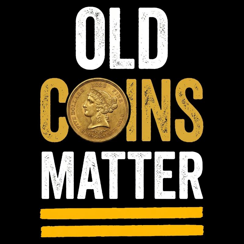 Old Coins Matter - Design de collectionneur numismate