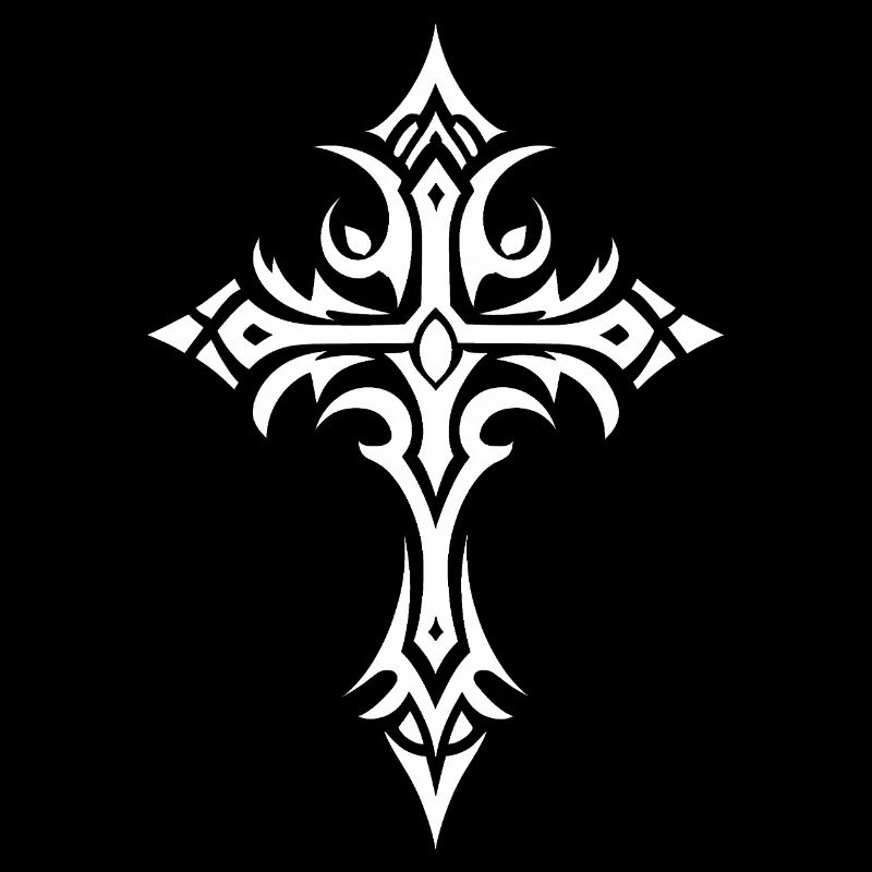 Cruciform Tribal Emblem