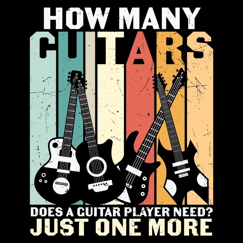 How many guitars does a guitar player need?