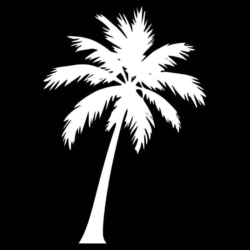 Personalize your own palm tree template
