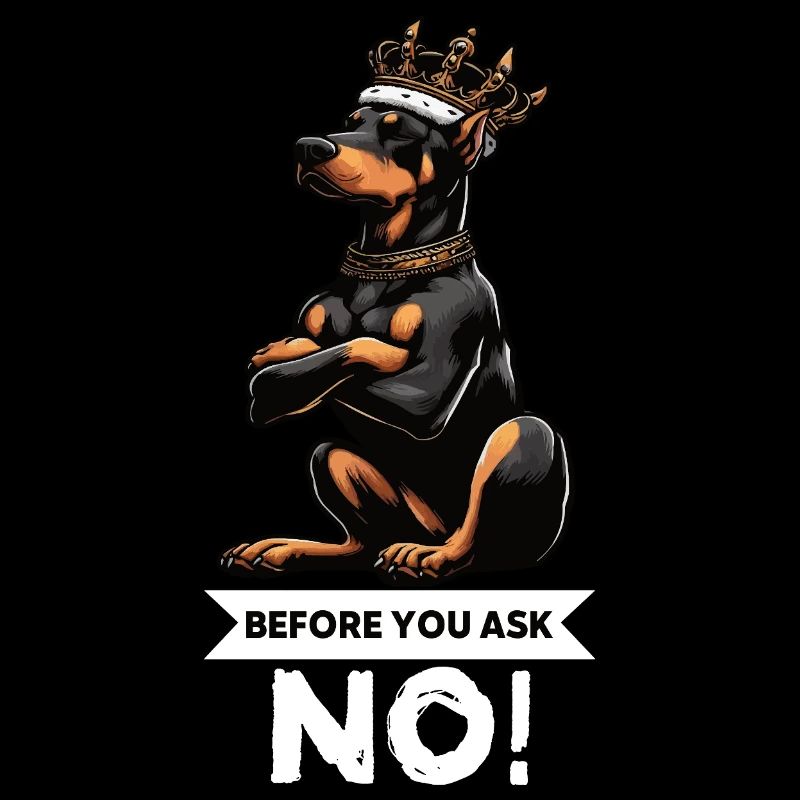 Before You Ask Dobermann Dobermannbesitzer 