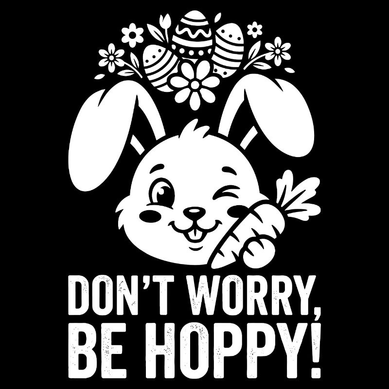 Hoppy Easter Bunny – Don't Worry Be Hoppy