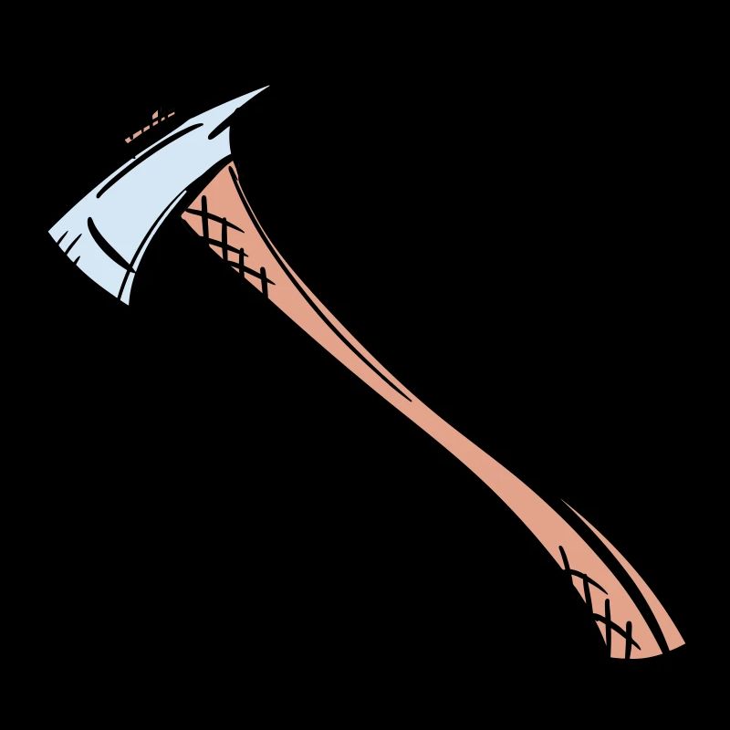 Axe Drawing / Fireman's Axe. Fireman.
