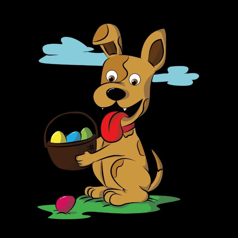 Funny Easter Dog Dog Easter Easter Eggs Easter Basket