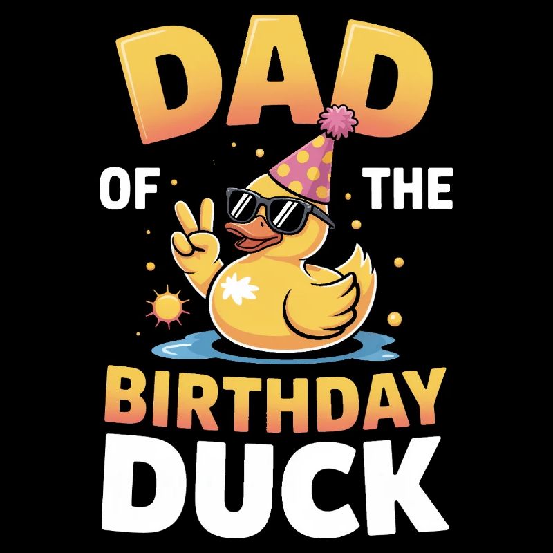 Papa du canard d’anniversaire