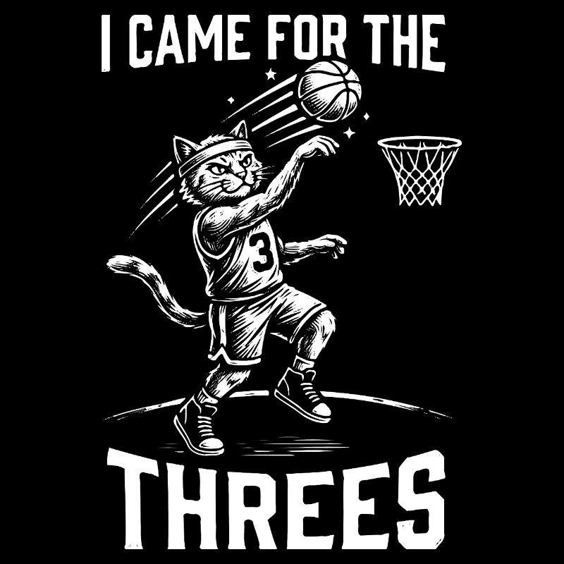 basket, mignon, basket, meme, chat, sport