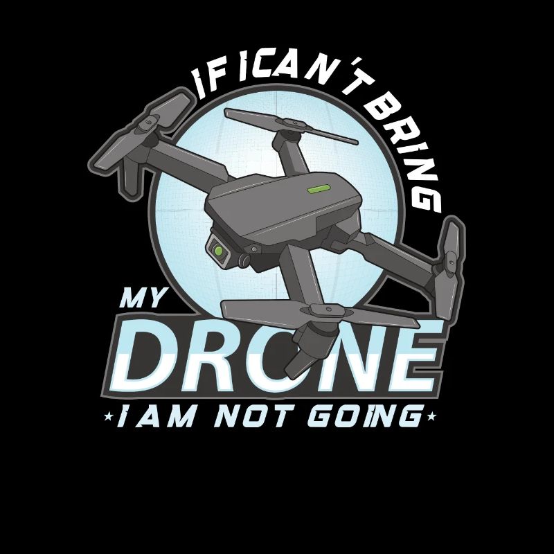 Drone Pilot Grandpa Gift Idea Old Man With