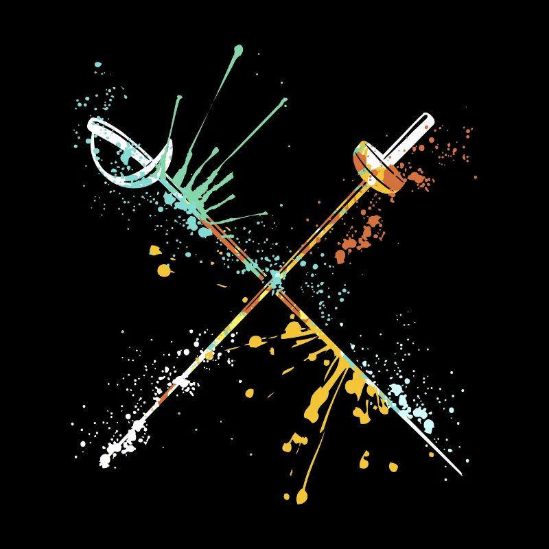 Conception de clôture d’éclaboussures pour escrimeur d’épée