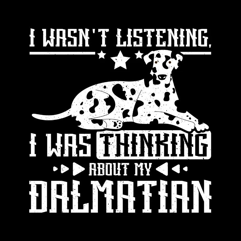I was thinking about my dalmatian