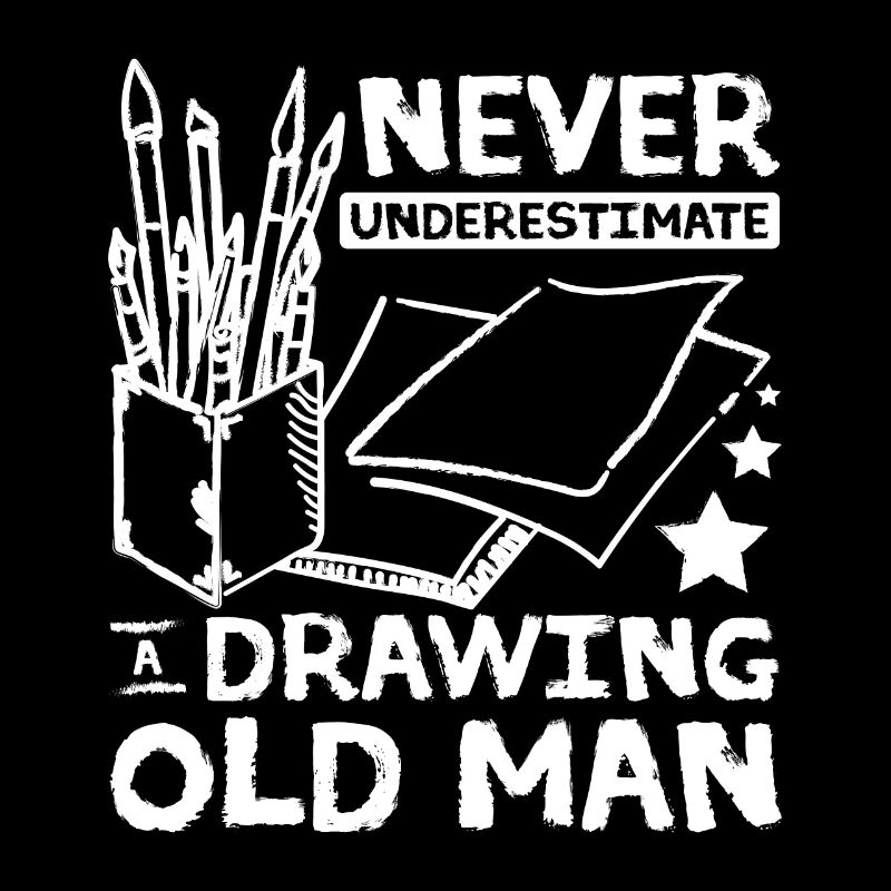 Never underestimate a drawing old man