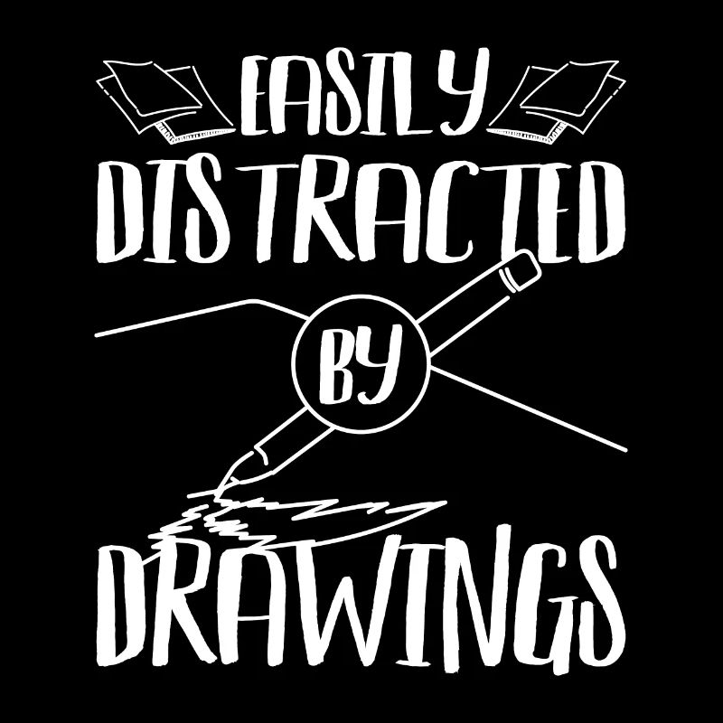 Easily distracted by drawing