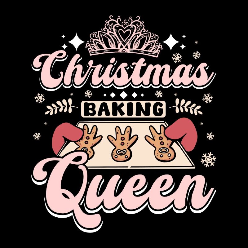 Reine de la cuisson des biscuits de Noël