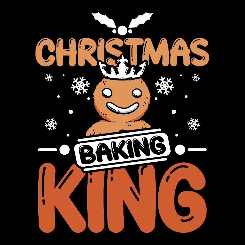 Roi de la cuisson des biscuits de Noël