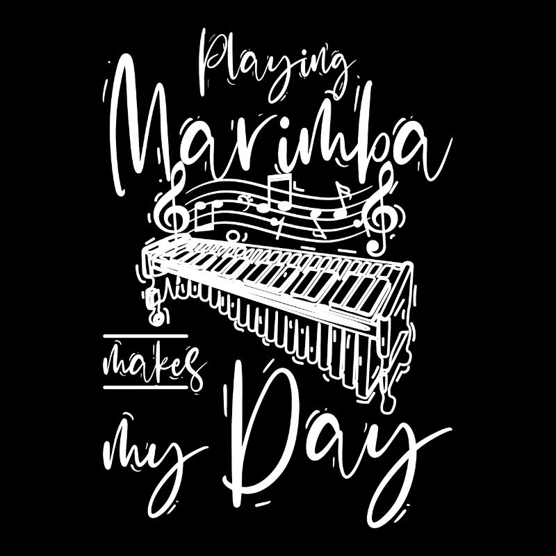 Playing marimba makes my day