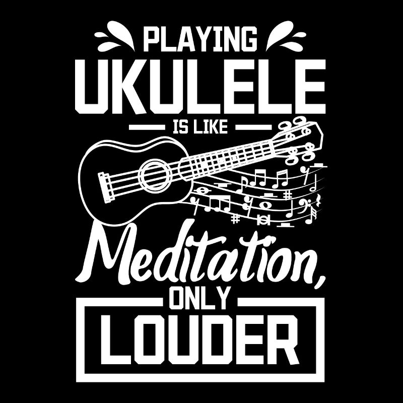 Jouer du ukulélé est comme de la méditation, mais en plus fort