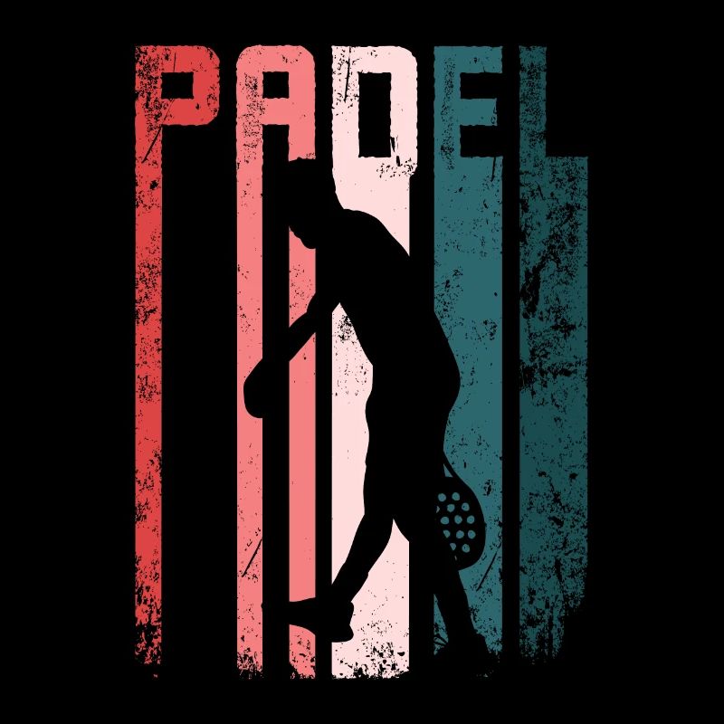 Padel rétro vintage