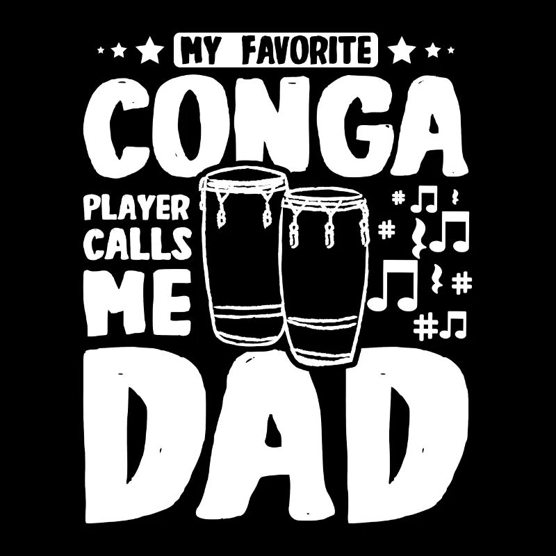 Mon joueur de conga préféré m’appelle papa